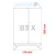 Obálky B5 X  176 x 250 mm dno tašky biele, samolepiace, krycia páska /10ks