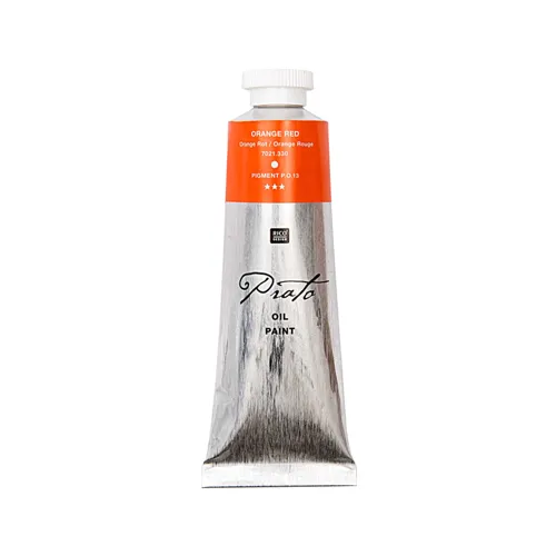 RI olejová farba Prato 60 ml, Orange red