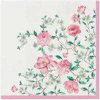 Obrúsky PAW AIRLAID 40x40 cm - Pink Season