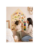 Family Nation MagneKids Magnetická nástenná tabuľa Domček Piesková 70 x 44 cm (1)