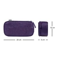 BAAGL Školský peračník etui Plum (3)