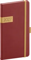 NOTIQUE Vreckový diár Twill 2027, 9 x 15,5 cm, výber z variant