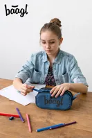 BAAGL Študentský peračník etui Ocean Blue (5)