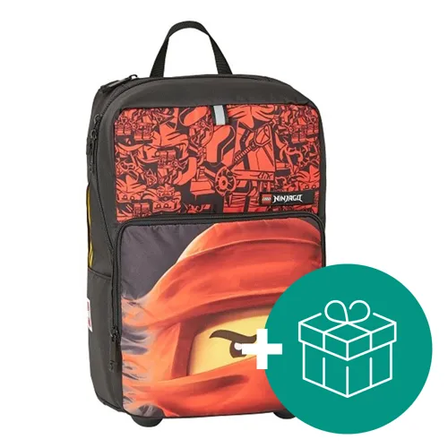 LEGO Ninjago Red - Trolley školský batoh