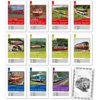 Karty hracie - Kvarteto -Motorové vozy, elektrické jednotky (1)