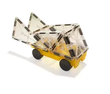 MAGNA-TILES - Magnetická stavebnica Cars 2 dielna Green/yellow (2)
