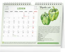 NOTIQUE Mesačný plánovací kalendár so semienkami CZ 2027, 30 x 21 cm (1)