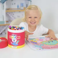 Tookyland Jemné voskovky Umývateľné 24 ks (1)