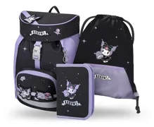 BAAGL SADA 3 Airy Kuromi Fortune Dream: batoh, peračník, vrecko GRS