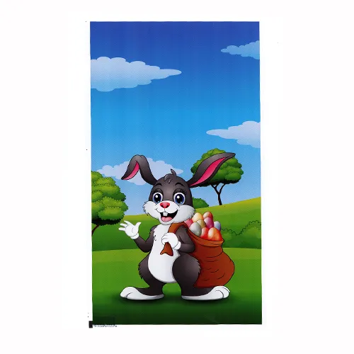 Veľkonočné vrecko PP 21x40 cm - Zajac /1 ks