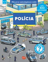 Môj prvý samolepkový zošit – POLÍCIA (4)