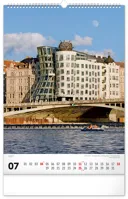 NOTIQUE Nástenný kalendár Praha CZ 2027, 33 x 46 cm (7)