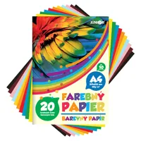 Zložka farebného papiera A4 20 listov 80g