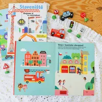 Hrajeme si se samolepkami - Staveniště (2)