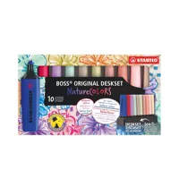 Zvýrazňovač STABILO BOSS ORIGINAL NatureCOLORS Wildflower (sada 10 ks) (1)