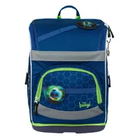 BAAGL SADA 5 Zippy Plus Futbalová lopta: aktovka, peračník, vrecko, zástera, peňaženka (1)