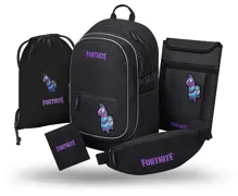 BAAGL SADA 5 Core Fortnite Llama: batoh, vrecko, ľadvinka, obal na notebook, peňaženka GRS BAAGL SADA 5 Core Fortnite Llama: batoh, vrecko, ľadvinka, obal na notebook, peňaženka GRS
