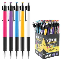 Pero guľôčkové M&amp;G Yokis 0,7 mm, modrá náplň