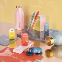 Termo fľaša MILAN 590 ml (lava series) - zelená (6)