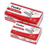 Klip pružinový - kovový Foska 30 mm (3)