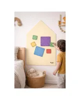 MagneKids Magnetická nástenná tabuľa Domček Piesková 70 x 44 cm