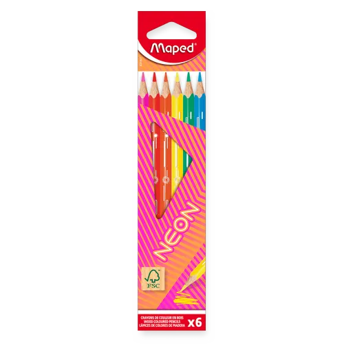 Pastelky Maped Neon, trojhranné, výber z variant