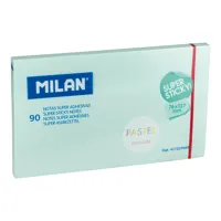 Blok lepiaci MILAN Pastel 76 x 127 mm 90 l., modré
