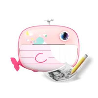 Kiddoboo Fotoaparát FotoFun 2 Whale Pink (4)