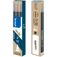 Pilot, gumovacia náplň do rollerov FriXion Point, 0,5, (F) mikro hrot, 3 ks, 8 farieb (1)