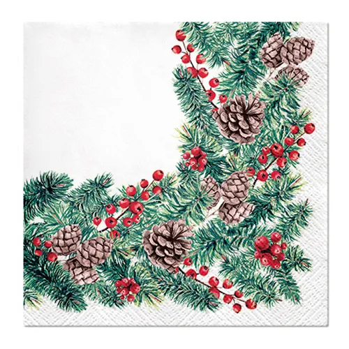 Obrúsky PAW L 33x33 cm Winter Branches