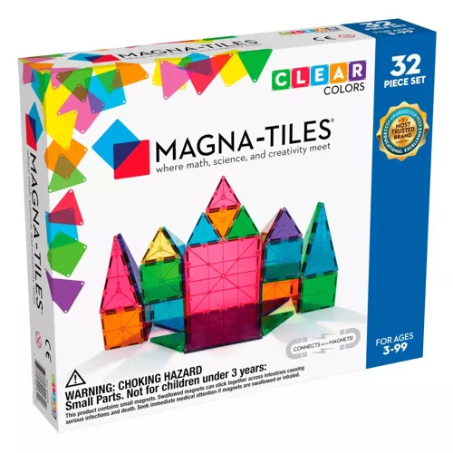 MAGNA-TILES - Magnetická stavebnica 32 dielov
