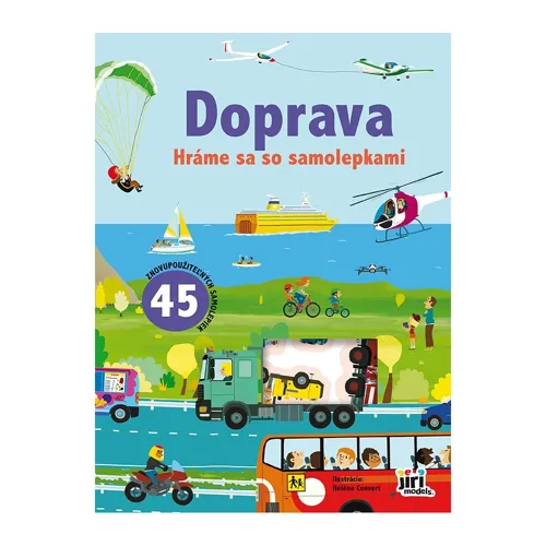 Hráme sa so samolepkami - Doprava A4