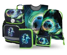 BAAGL SADA 5 Ergo Futbal Hráč: aktovka, peračník, vrecko, zástera, peňaženka