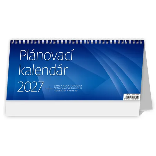 Stolový kalendár 2027 Plánovací kalendár (office)