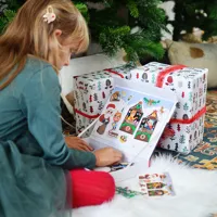 EDUkid Magnetická kniha Vianoce – Christmas Magnetic Book (1)