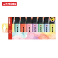 Zvýrazňovač STABILO BOSS ORIGINAL PASTEL, sada 8 ks