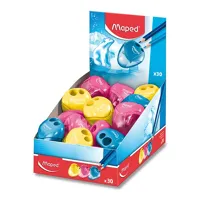 Strúhadlo Maped I-gloo - s odpadovou nádobkou, 2 otvory, mix farieb Strúhadlo Maped I-gloo - s odpadovou nádobkou, 2 otvory, mix farieb