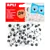 APLI MOVING EYES – oči oválne, 100 ks, samolepiace, čierne