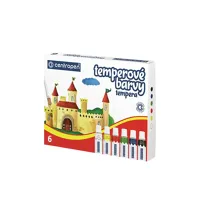 Centropen temperové farby 9550/6 farieb Centropen temperové farby 9550/6 farieb