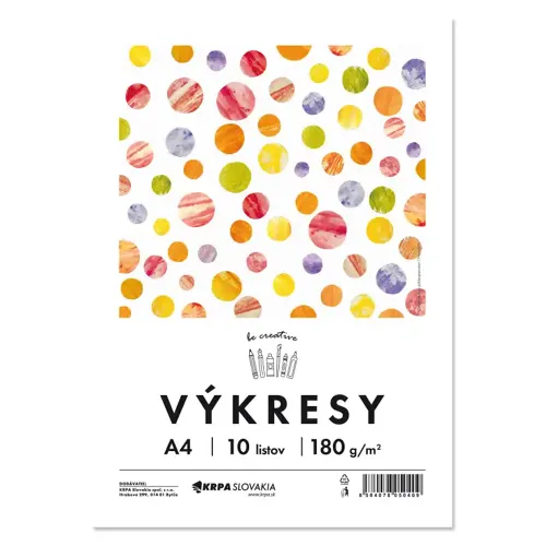 Výkres 180g biely, výber z variant A3 / A4