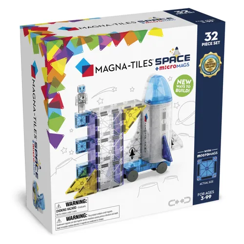 MAGNA-TILES - Magnetická stavebnica Space 32 dielov