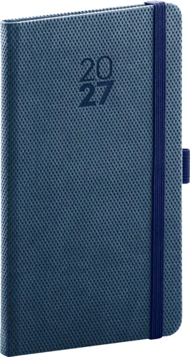 NOTIQUE Vreckový diár Diamante 2027, 9 x 15,5 cm, výber z variant