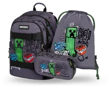 BAAGL SADA 3 Skate Minecraft TNT: Batoh, Etue, Vrecko
