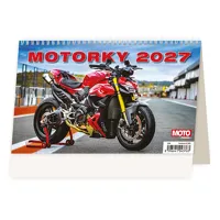 Stolový kalendár 2027 Motorky ČR/SR