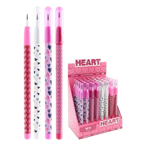 Mechanická ceruzka / Multi-point M&G Heart, HB