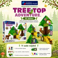 MAGNA TILES - Magnetická stavebnica Treetop Adventure 42 dielov (3)