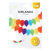 Girlanda Balóny, papierová, 3 m (1)