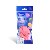 Balón M 25 cm, ružový /10 ks/ (1)
