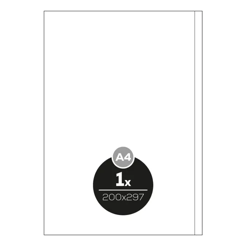 Etikety Top Stick A4/100 ks, 200x297 mm - 1 etiketa, biela