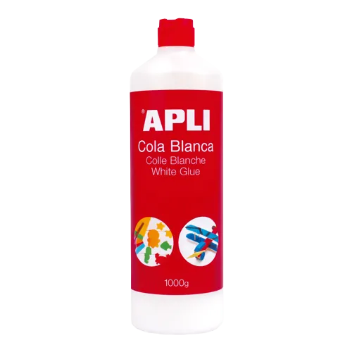 APLI tekuté lepidlo disperzné, biele, viacúčelové, 1000 g